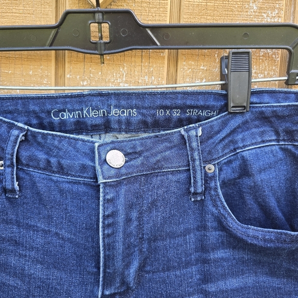 Calvin Klein Women's Blue Jeans - Picture 3 of 4